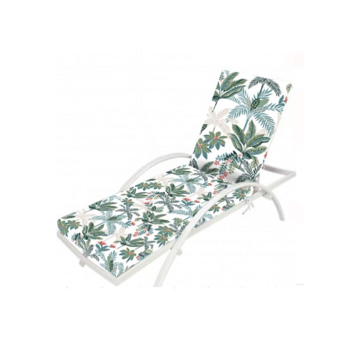 Max (80+120)x60x8cm Pattern Fabric Sun Lounger Cushion (001226)