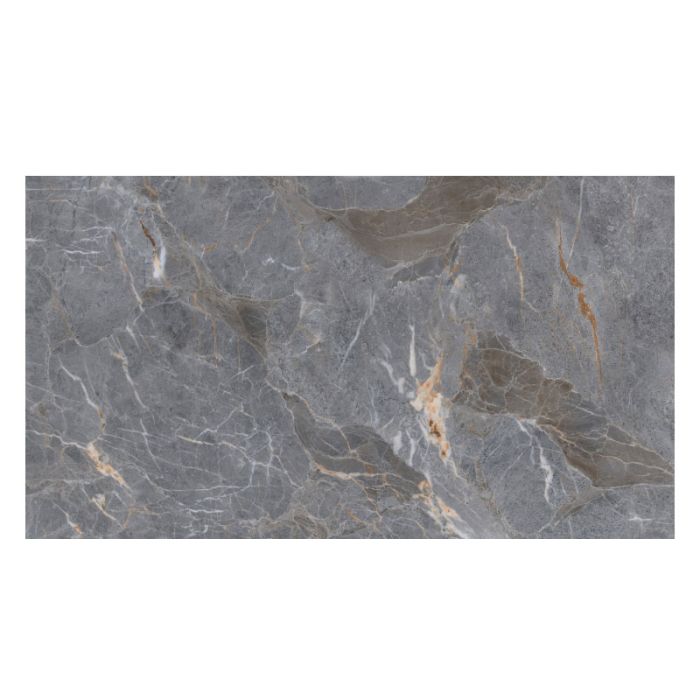 Flavour Python Grey Glossy Porcelain 120x60 Indoor Floor Tile (Per m²)