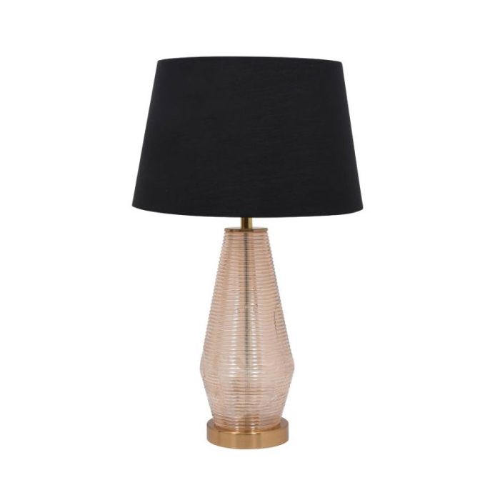 Table Lamp Fyl Gold Black 63cm