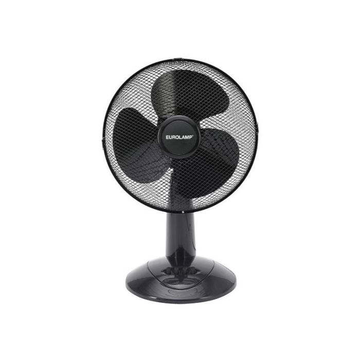 Eurolamp 55W 147-29054 16" Black Desk Fan