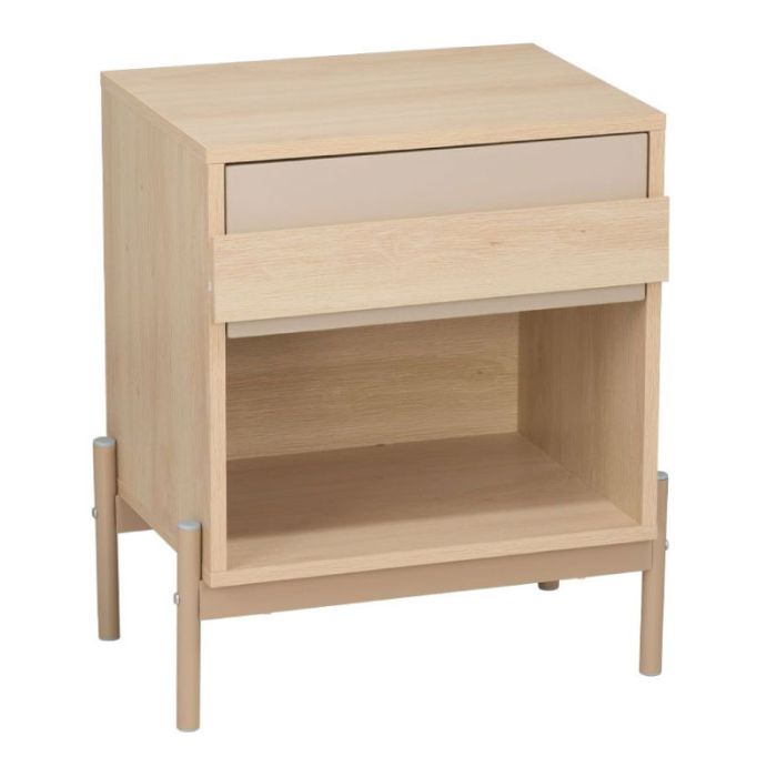 Cappuccino Sonoma Latte 50x36.5x57cm Nightstand