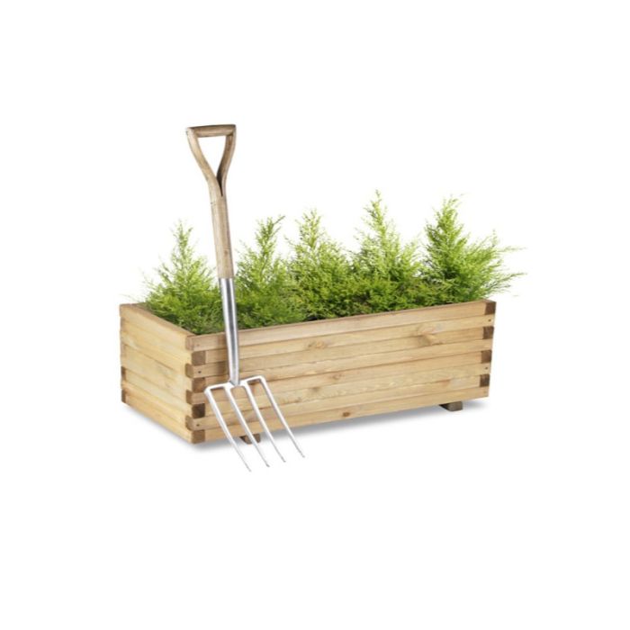 Sho 28x30x70cm Rectangular Wooden Planter