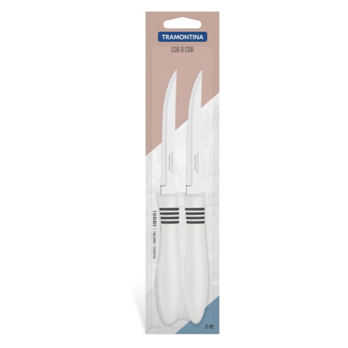 VS Tramontina Stainless Steel 2pcs Set Knives