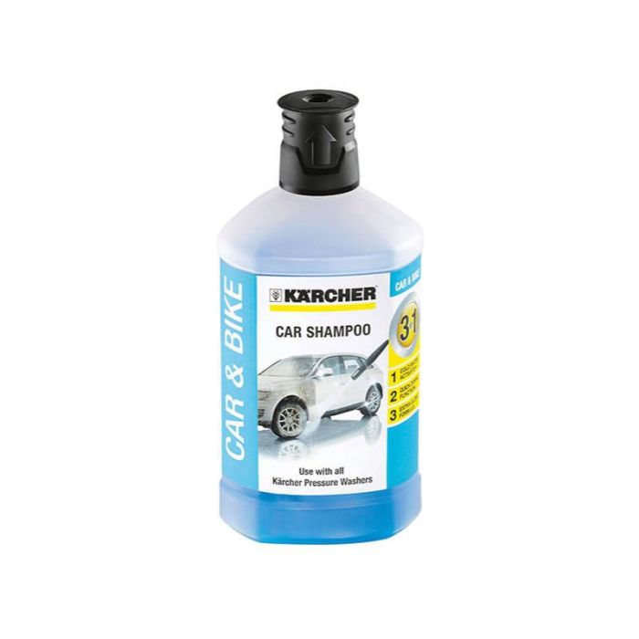 Karcher KAR62957500 Car Shampoo 3-In-1 Plug & Clean Cleaner 1L