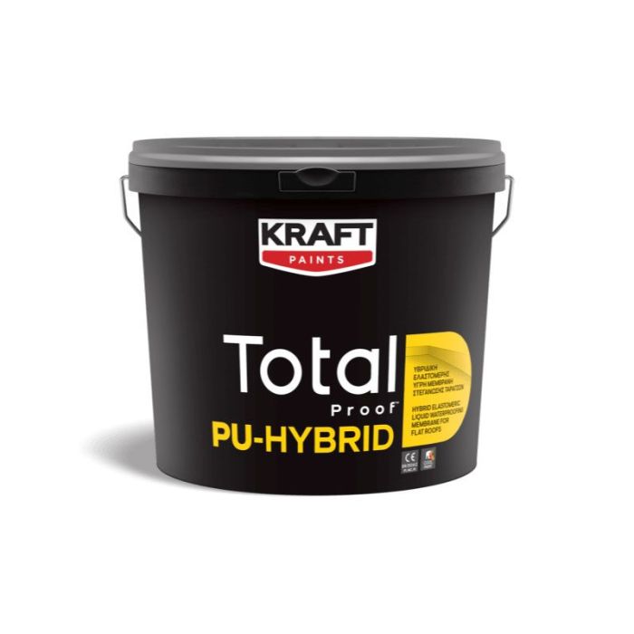 Kraft Total Proof PU Hybrid Damp Proof Paint White 1L