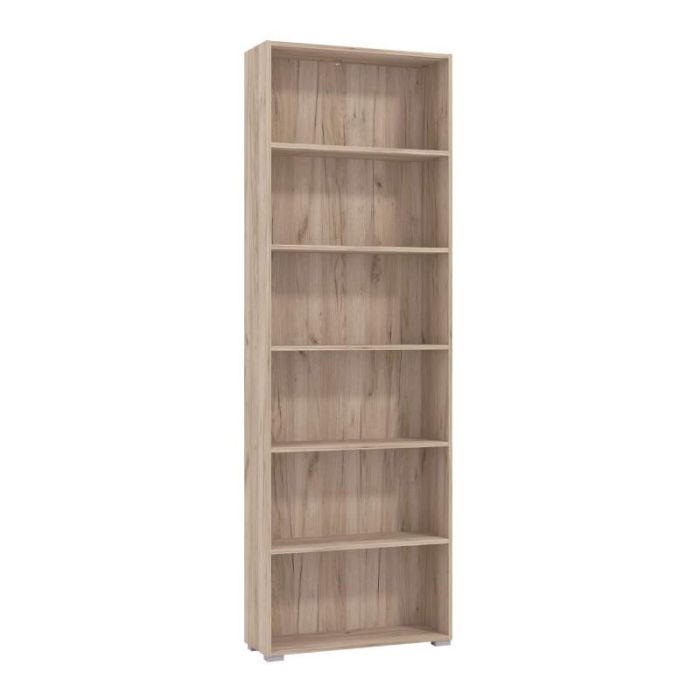 Bookcase Tomar 11011441 Grey Oak 70x24.5x211.5cm