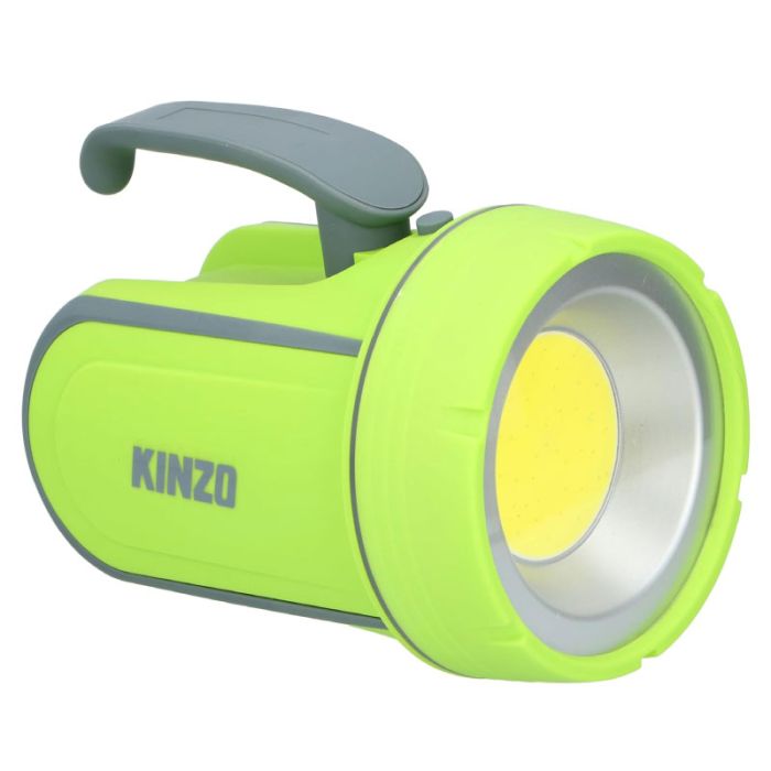 Kinzo COB LED Flashlight Battery Torch