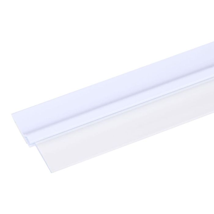 Kinzo Bottom Seal Rubber Weatherstrip 1m White Draught Excluders & Seals