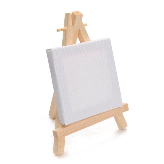 Artico 6x8x15cm Mini Easel With Painting Canvas