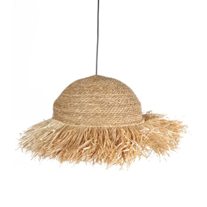 FL2370 Boho 724-124-003 Straw Hanging Light