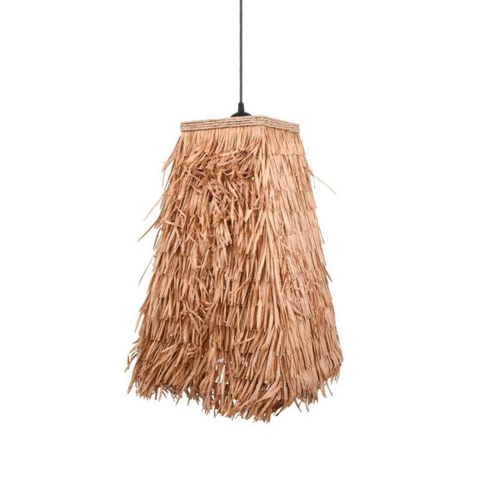 FL027 Boho 727-124-005 Straw Hanging Light