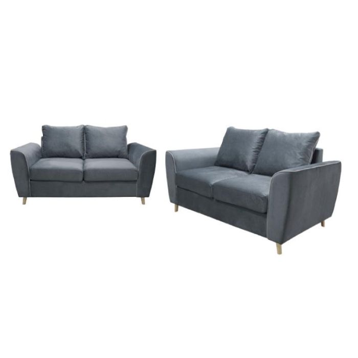 Caen 831-222-856 Dark Grey  3+2 Indoor Sofa Set