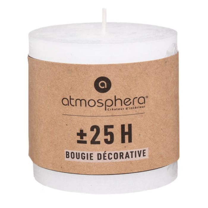 Atmosphera Olia White 22gr Decorative Candle