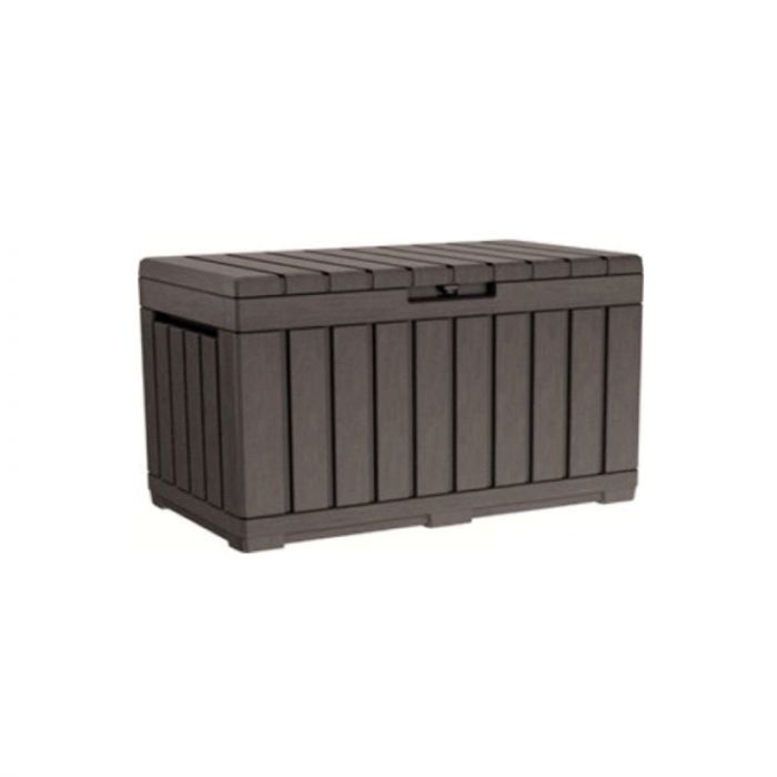 Keter Kentwood 190L Brown Garden Plastic Storage Box