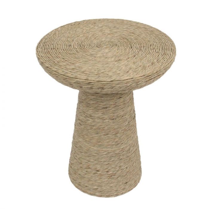 Rope 04-1162 Φυσικό Σχοινί 49x49x58cm Βοηθητικό Τραπεζάκι