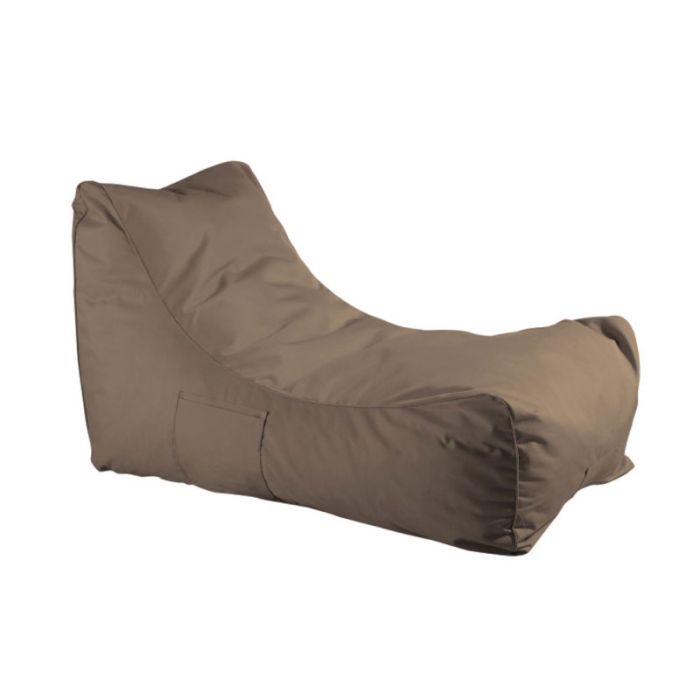 Lazy Brown Waterproof Outdoor Lounge Bean Bag (Ε021.6)