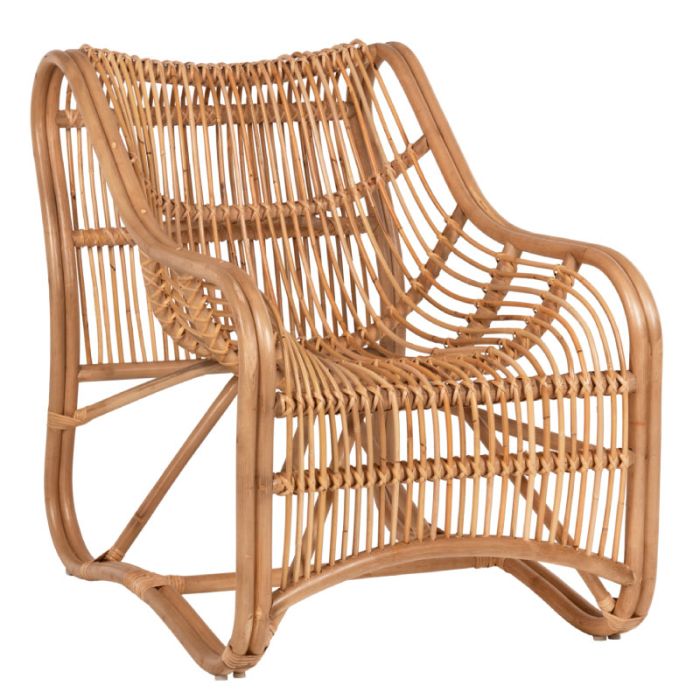 Home Rattan Natural Garden Armchair