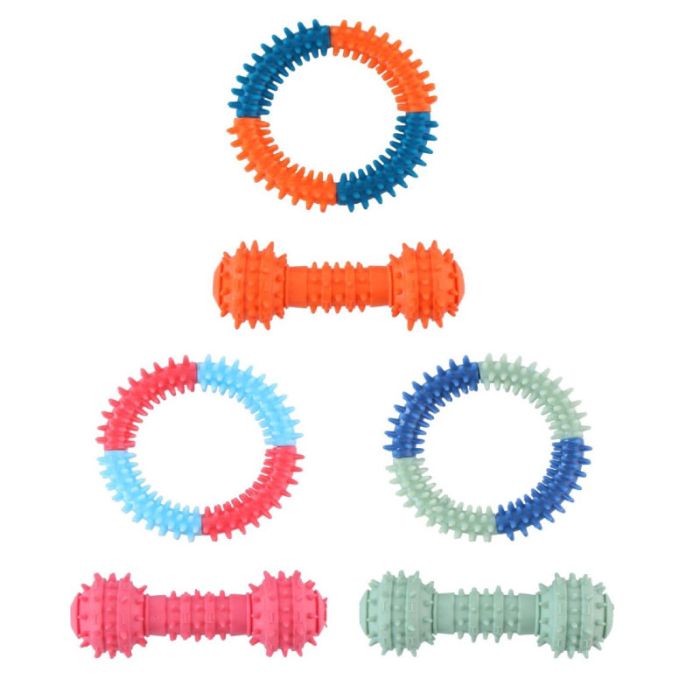 Lifetime Dog 3Ass 2pcs Chew Pet Toys