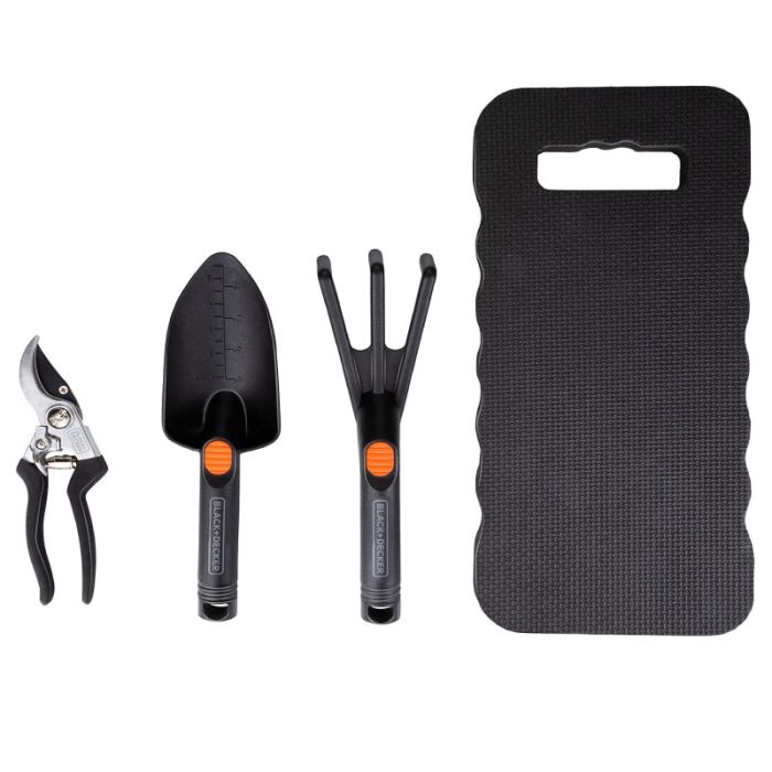 Black & Decker 4pcs Garden Tool Set