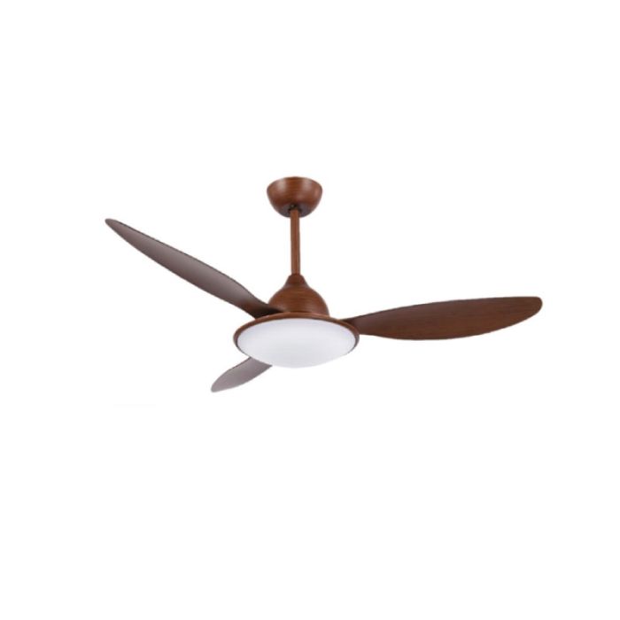 Matestar MAT-3061DBR 52" Dark Brown Ceiling Fan + Lamp