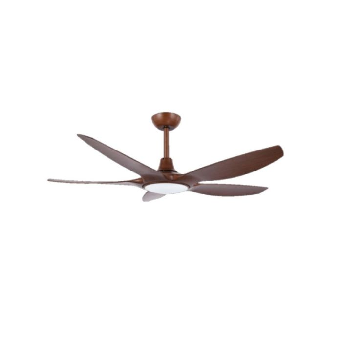 Matestar MAT-5821DBR 56" Dark Brown Ceiling Fan + Lamp