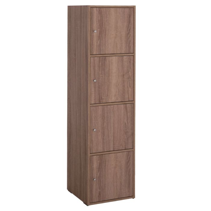 Shoe Storage Soriano Oak Melamine 40x39-41x157cm