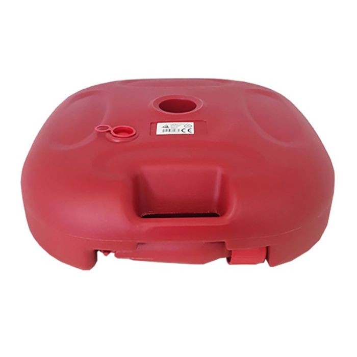 Kou Plastic Red Beach Umbrella Base 43x43x12cm