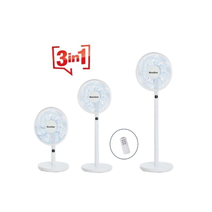 Matestar MAT-1913R 14″ White Stand Fan