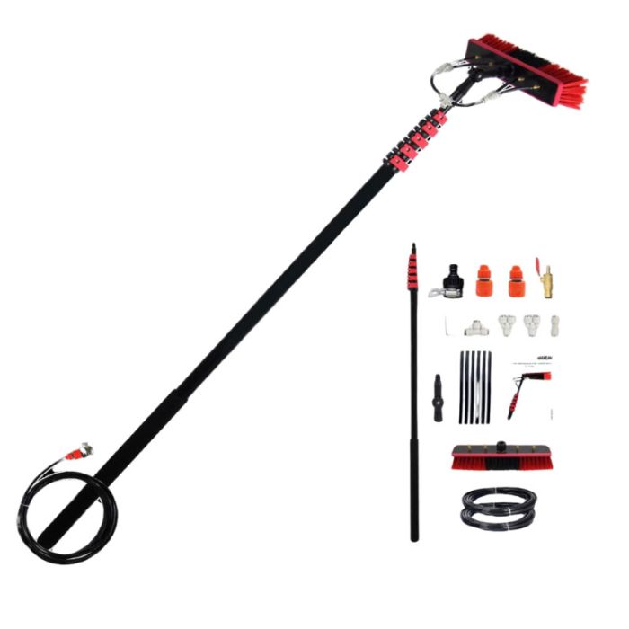 Zhenda ZDA-WS1 7.5m Multifunctional Water Supply Cleaning Brush for Solar Panel