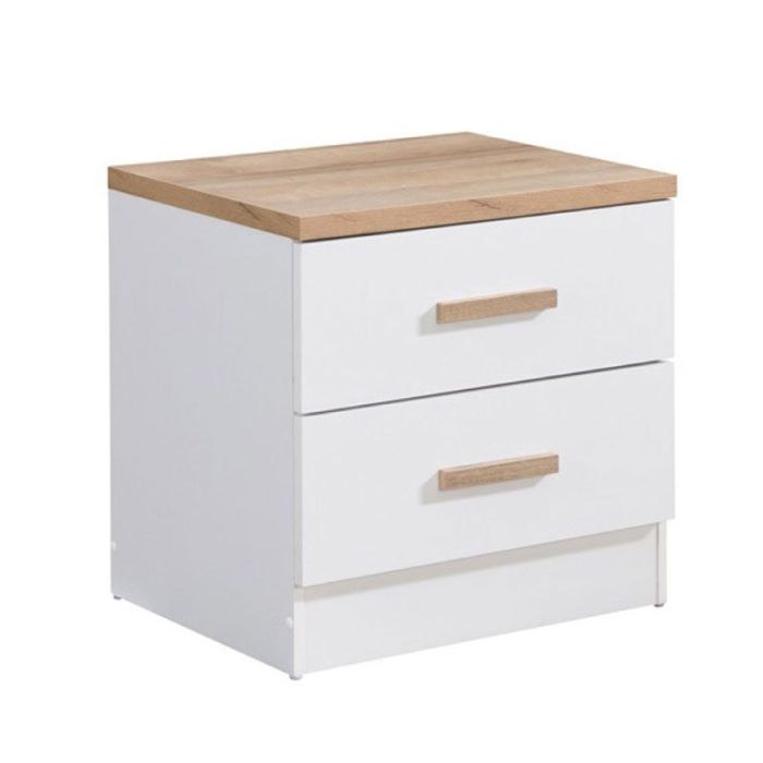 Practico Natural White 50x40x50cm Nightstand