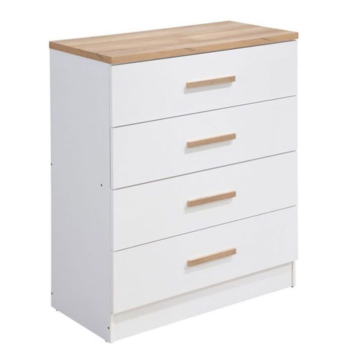 Practico Natural White 80x40x99cm Drawer