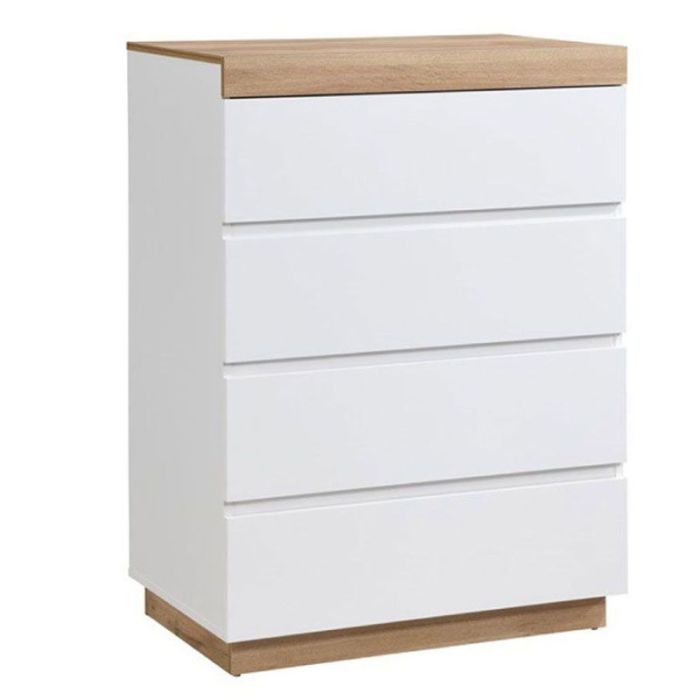 Casa Natural White 80x50x110cm Drawer