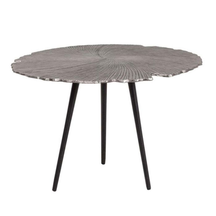 Leaf 04-0611 Nickel Black 60x60x41cm Side Table