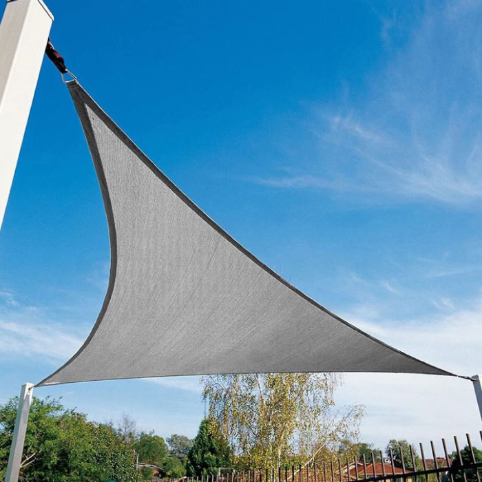 Bormann Pro Grey Triangle 3.6x3.6x3.6m Sunshade