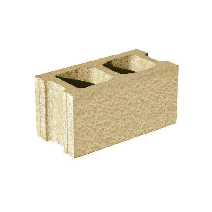Two Side Stone Concrete Blocks 40x20x15cm