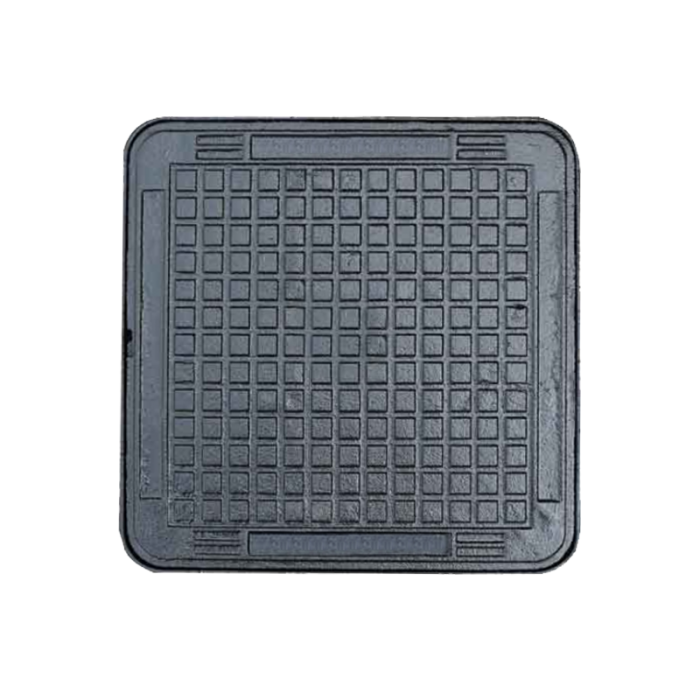 Manhole Cover & Frame Cast Iron 30 x 30cm (12.5T)