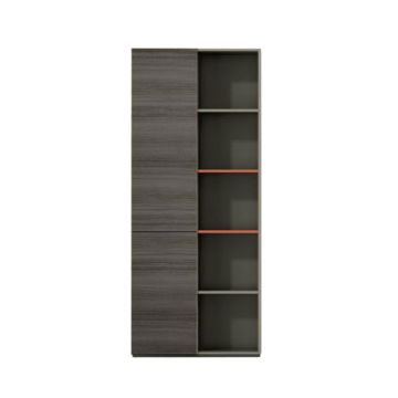 Bookcase Lux HM2121 Ash Mocha 80x40x190cm