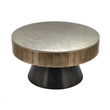 Best 157-223-020 Metal Bronze 75cm Coffee Table