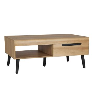 Griff 04-1008 Natural Black 107x67x46cm Coffee Table