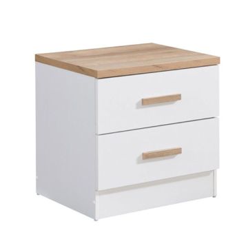 Practico Natural White 50x40x50cm Nightstand
