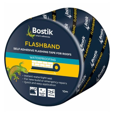 Evostik 100mmx10m Flashband Grey Flashing Tape