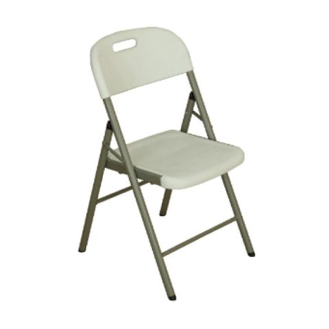 White Folding Garden Chair
