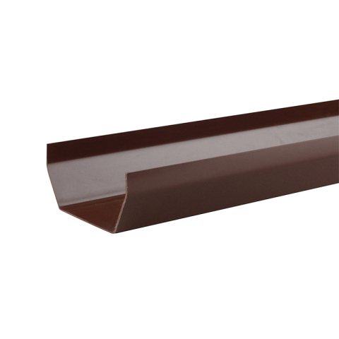 Osma Guttering Brown 4m