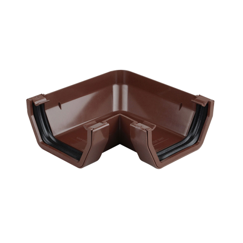 Osma 803B Angle 90° Brown Guttering