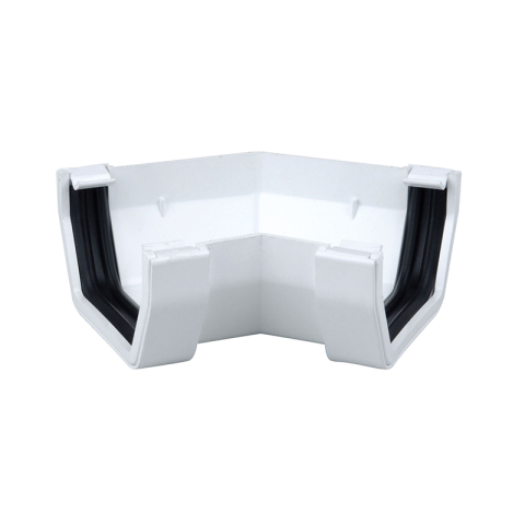 Osma 804W Angle 45° White Guttering