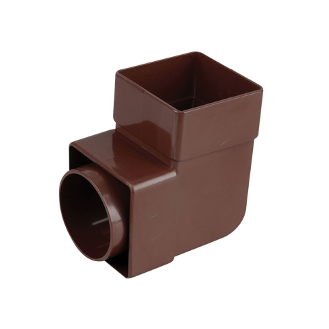 Osma 862B Bend 90° Brown Guttering