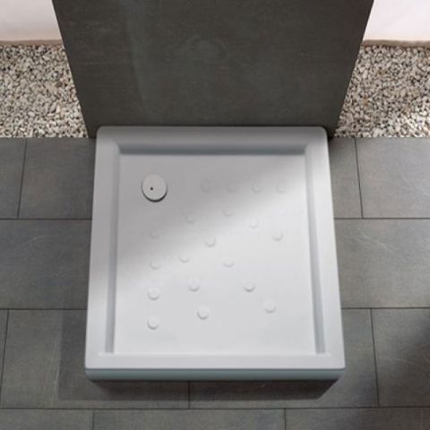 Sanitana Julieta 90x90cm White Shower Tray