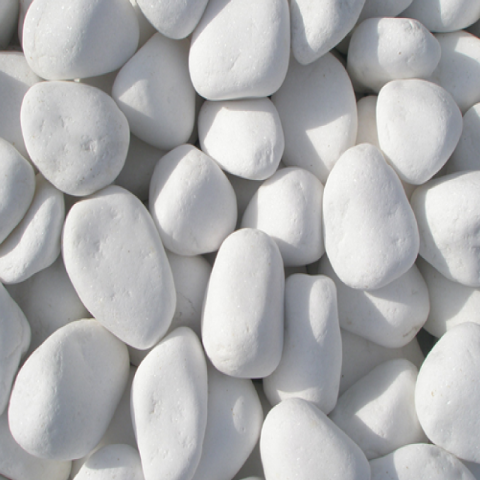 Acrolith White 3-6cm Bag 20kg Decorative Stones / Pebble