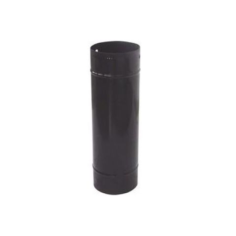 Flue 150x1000mm Straight Stove Pipe