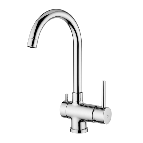 Paffoni Mixer 3-Ways Sink Kitchen Tap Chrome